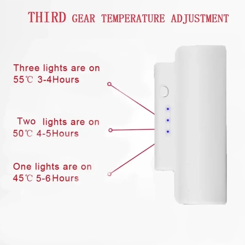 Rechargeable 3.7V 2200mAh Battery for Heated Socks And Insoles Warmth for Skiing Cycling Outdoor Activities - Image 6