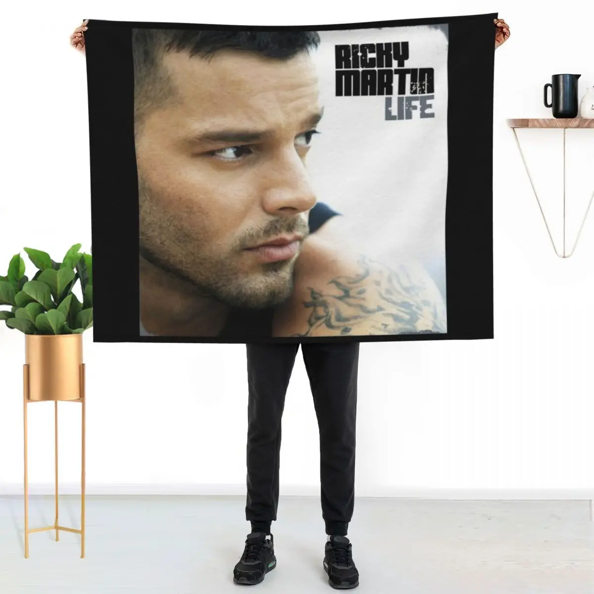 

Life Throw Blanket Lightweight Warm Blanket for Indoor Outdoor Use
