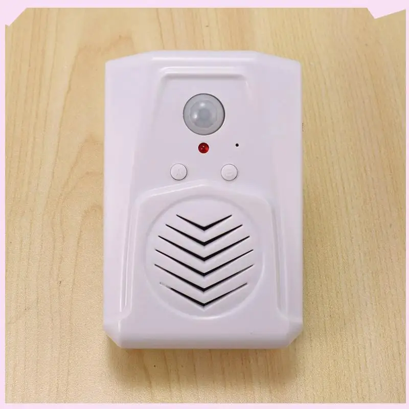 B24B 20X Sensor Motion Türklingel Schalter MP3 Infrarot Türklingel Drahtlose PIR Motion Sensor Stimme Prompter Willkommen Tür Glocke