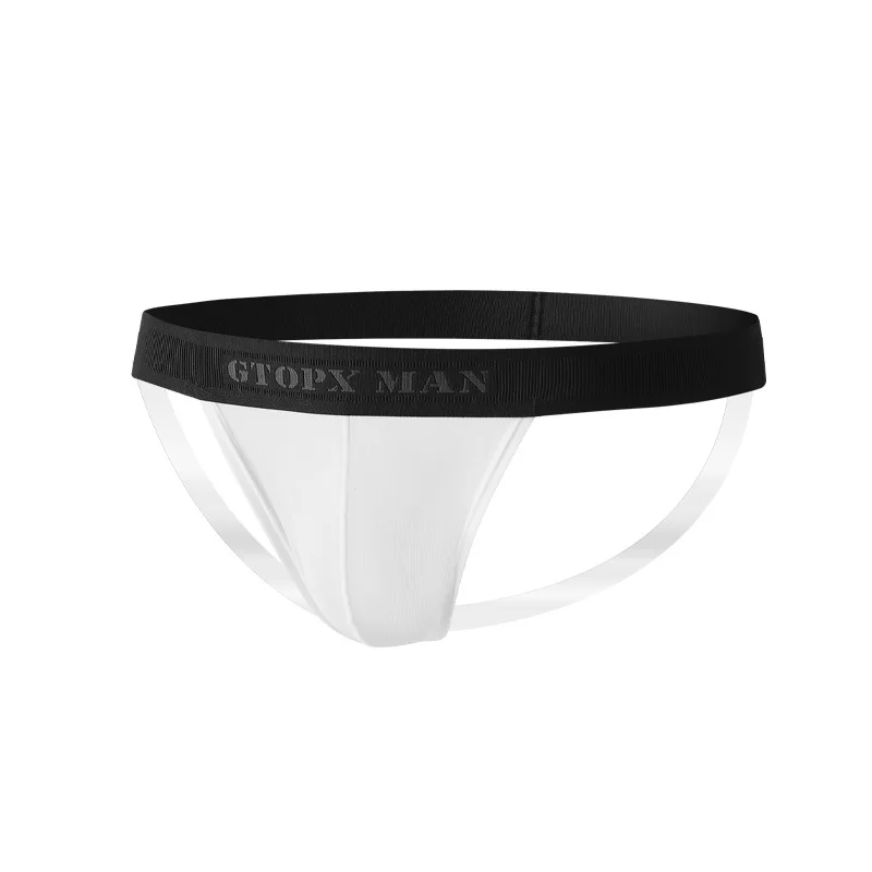 Men Mesh Tanga U Pouch Transparent Panties Ice Silk Thong Open Back Underpants Ultrathin Low Waist Backless Jockstrap String