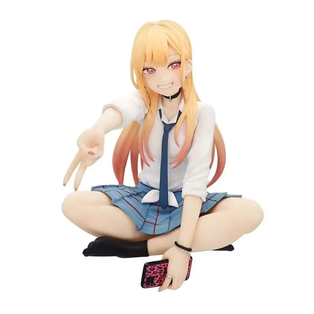 Marin Kitagawa My Dress-Up Darling School Uniform Figure Desk Ornament Kawaii Anime Gift for Boys Girls Cartoon Collectible Toy view 5