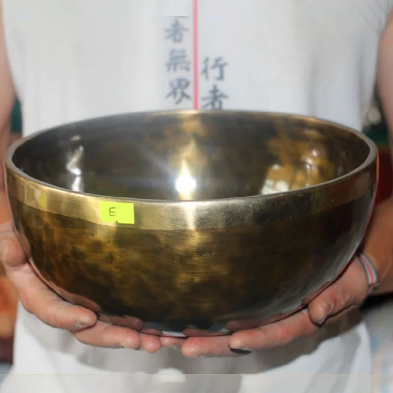 

Large Brass Tibetan Bowls Alchemy Singing Bowls Handmade Percussion Sound Healing Meditation Spiritual Instruments for Yoga