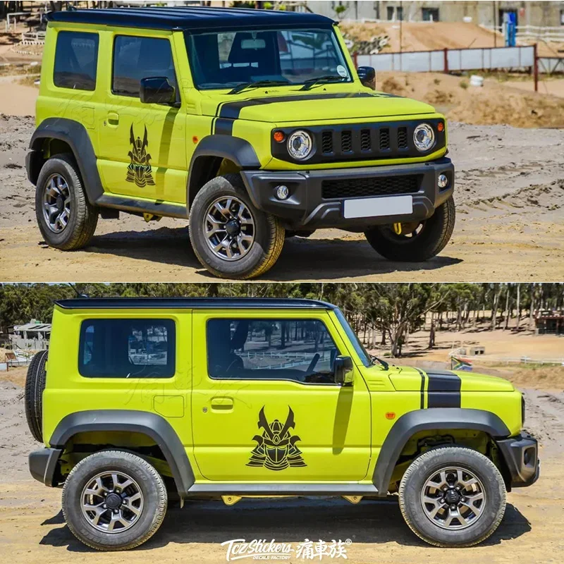 

Автомобильная наклейка для Suzuki Jimny, цветочное украшение, модифицированная пленка для рисования, спортивная наклейка