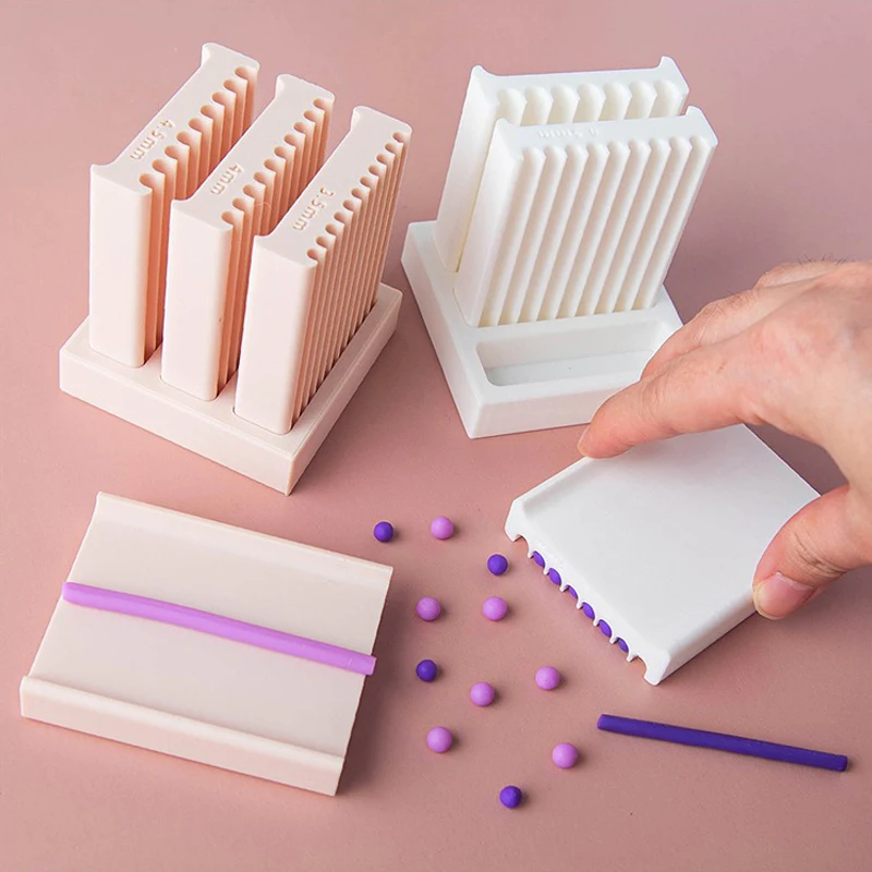 Ferramenta 2 em 1 para Modelar Bolas de Argila, Ferramenta Manual para Modelagem de Cerâmica Macia, Suprimentos para Artesanato DIY de Joias e Brincos