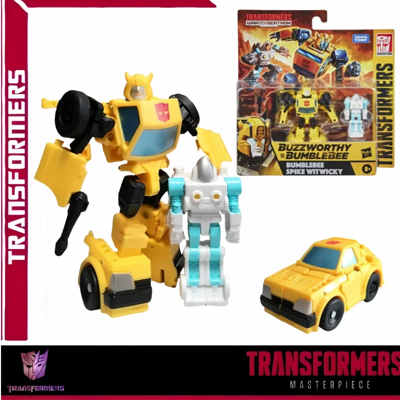 In Stock Takara Tomy Transformers G Series WFC BB Limited Bumblebee&Spike Action Figures Robot Collectible Model Toys Boy Gifts