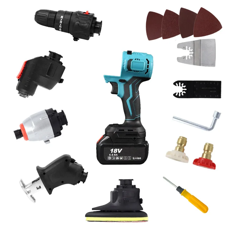 

YYHC-Cordless Drill Multi Functional Treasure Cross-border Rechargeable Lithium Battery Universal Treasure Electric Tool Kit