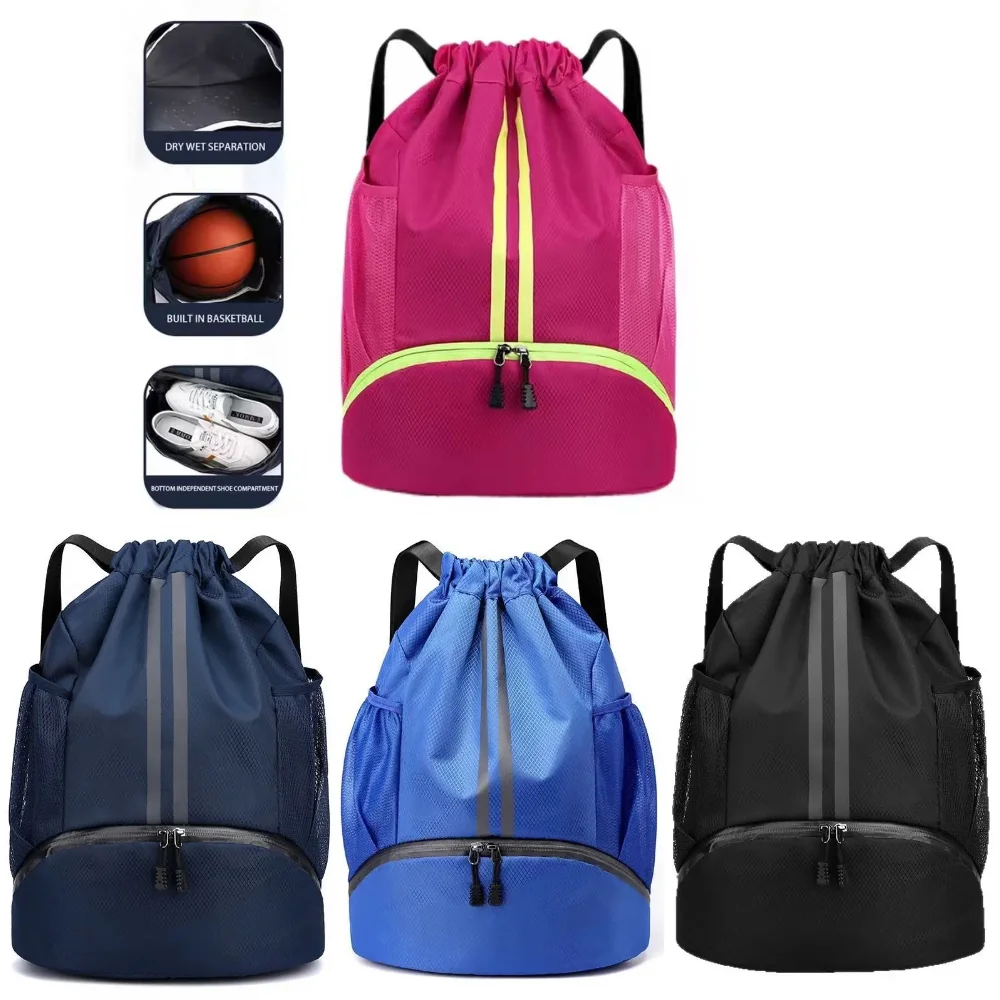 Zaini da basket, borse per caschi, borse per la separazione asciutta e bagnata, borse da nuoto, borse in corda portatili, borse portaoggetti sportive impermeabili