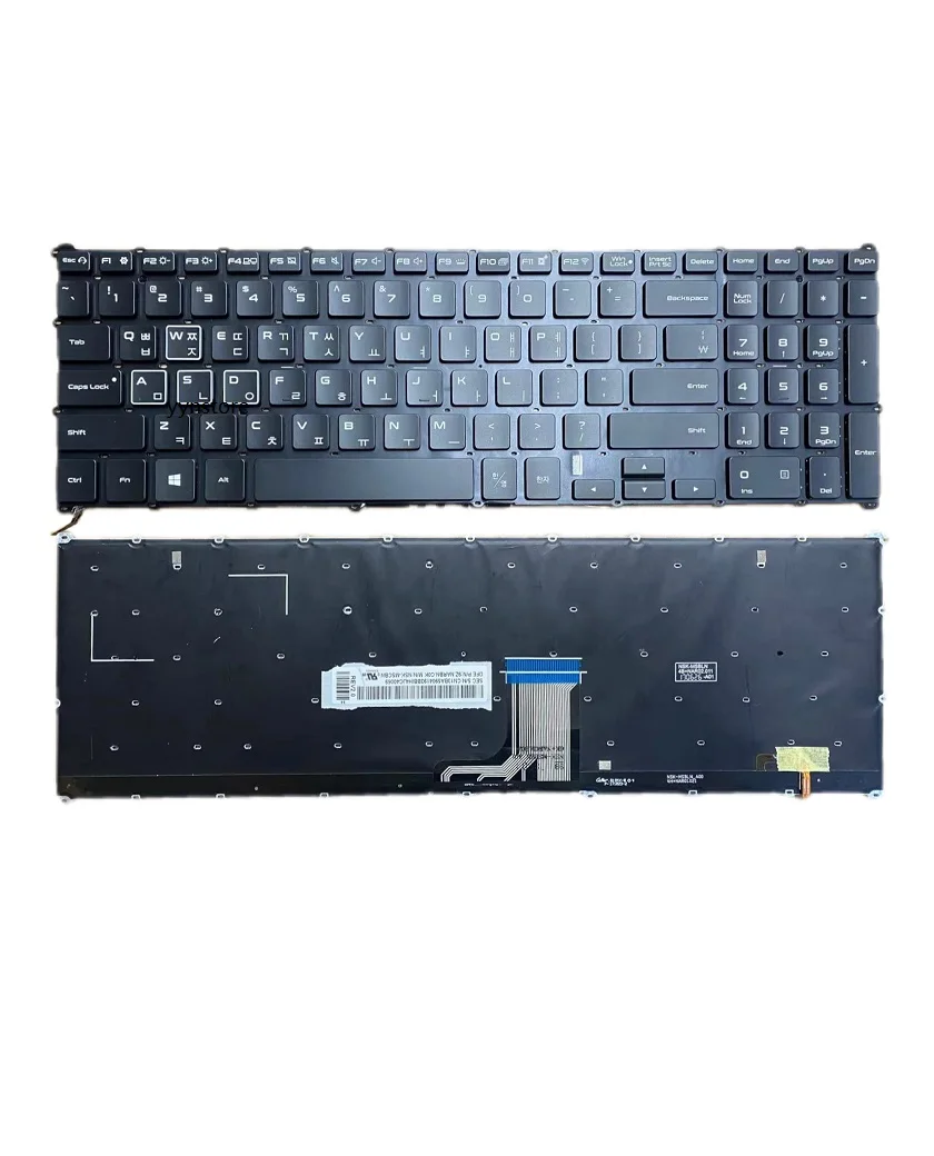 New Original Korean Keyboard For Samsung NP800G5M 8500GM 800G5M 800G5M-X06 800G5M-X08 With Backlit