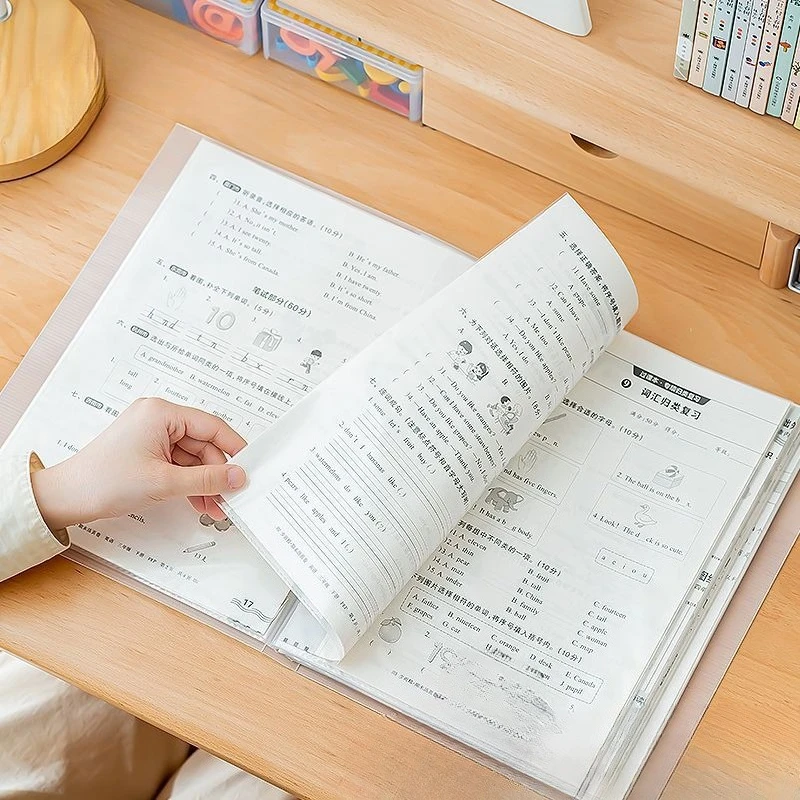 

A4 Multifunctional Document and Material Test Paper Folder, Student Specific ID Storage Spectrum Folder