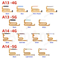 Aiinant Back Button Touch ID Finger Scanner Fingerprint Sensor Flex Cable For Samsung Galaxy A13 A14 5G A135F A136B A145F A146B