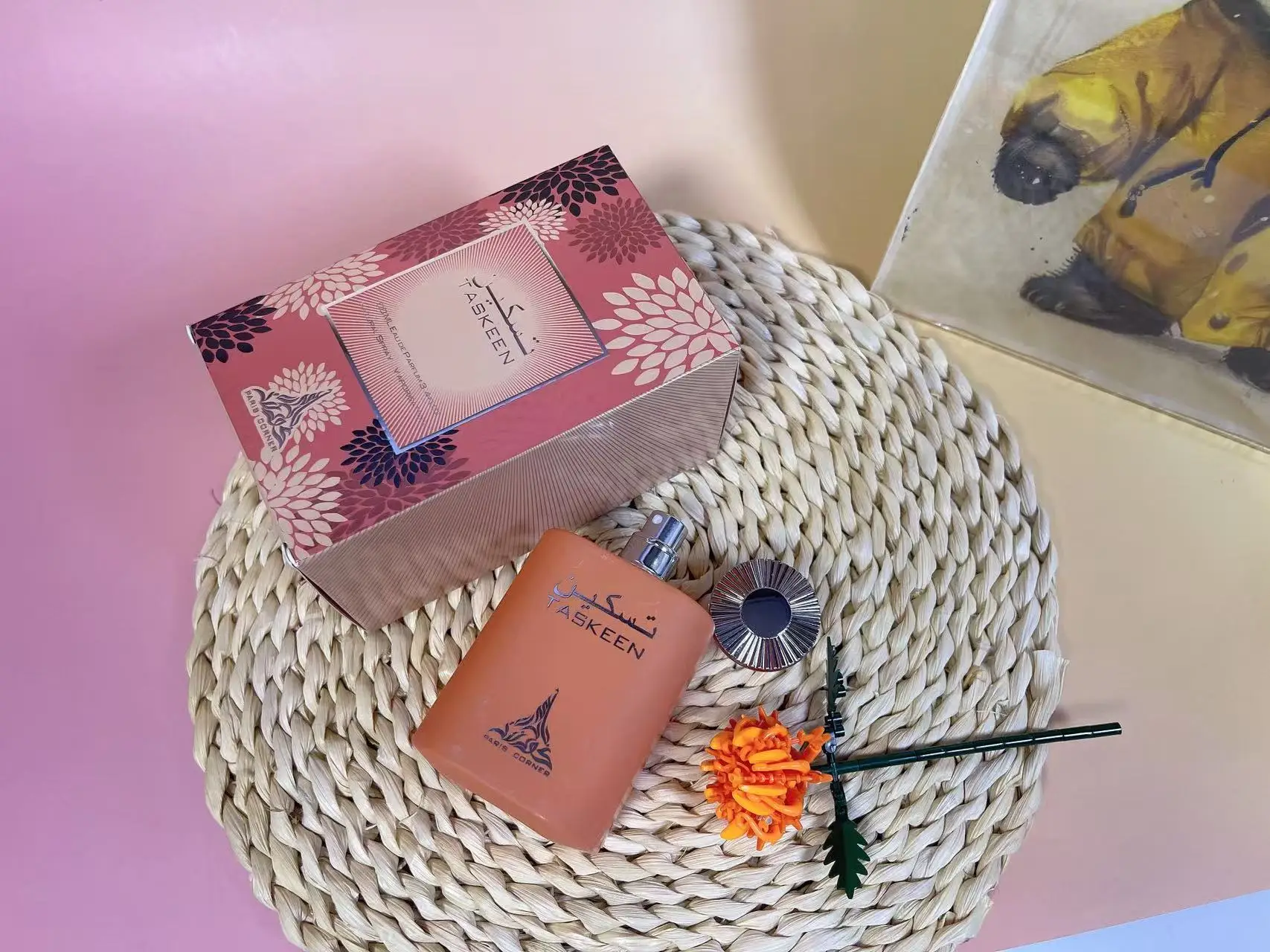 باريس كورنر تاسكين مارينا EDP 3.4 أونصة / 100 مل - عطر خشبي مائي طازج يدوم طويلاً للجنسين، هدية مثالية لعيد الهالوين #1