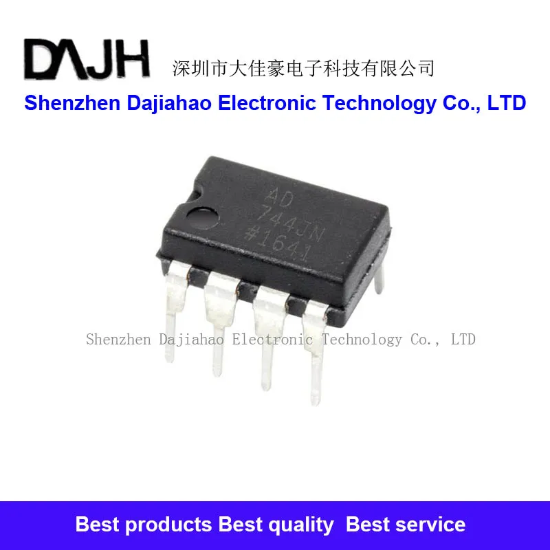 5pcs/lot AD744 DIP-8 digital-to-analog converter integrated circuit ic chips in stock