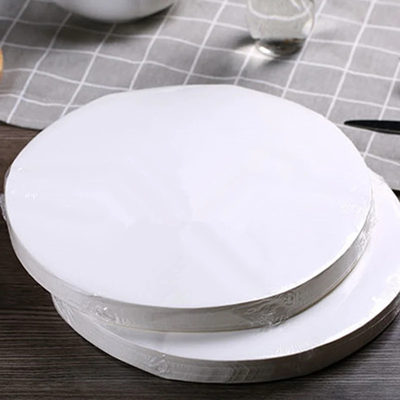 100/500 Stück 11 cm Hamburger-Patty-Papier, Wachspapier zum Separaten gefrorener gepresster Patty-Papier für Burger-Patty-Papier – Detail 2