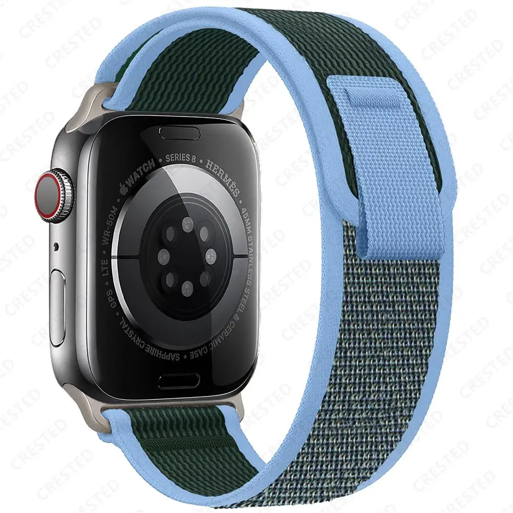 Trail Loop Strap für Apple Watch Ultra 3 2 Band 49 mm 46 mm 44 mm 45 mm 40 mm 41 mm 42 mm Correa Armband iWatch Serie 11 10 SE 9 8 7