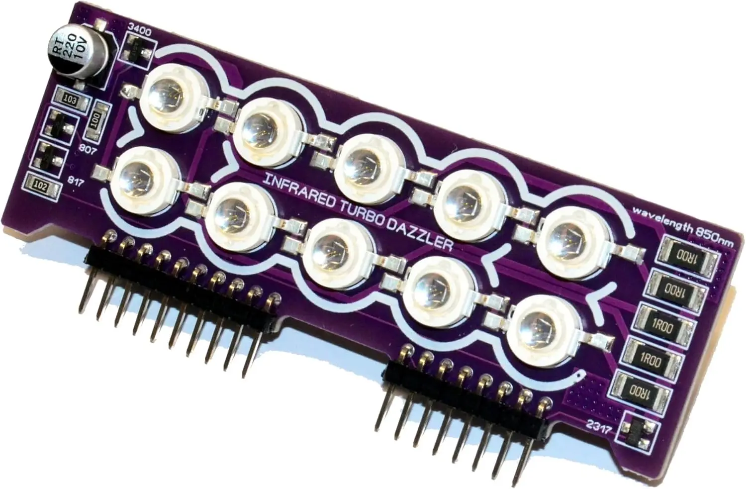 turbo赤外線ダズラーブラスターはflipper-zero-オープンエリアに対応-距離は：200m-650フィート