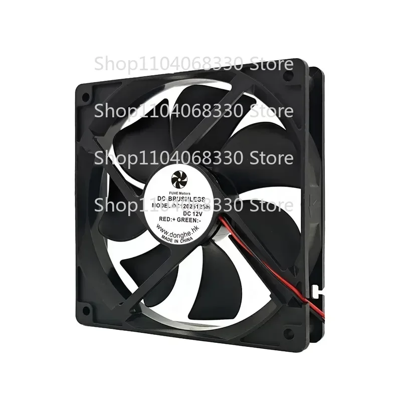 New for FUHE Motors DC802512SH DC1202512H SH 12V Server Cooling Fan