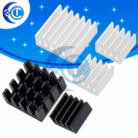 Exclusively for Raspberry Pi 2 Model B: 3 Pieces Pure Aluminum Adhesive Heatsinks (Custom Cooling Kit)