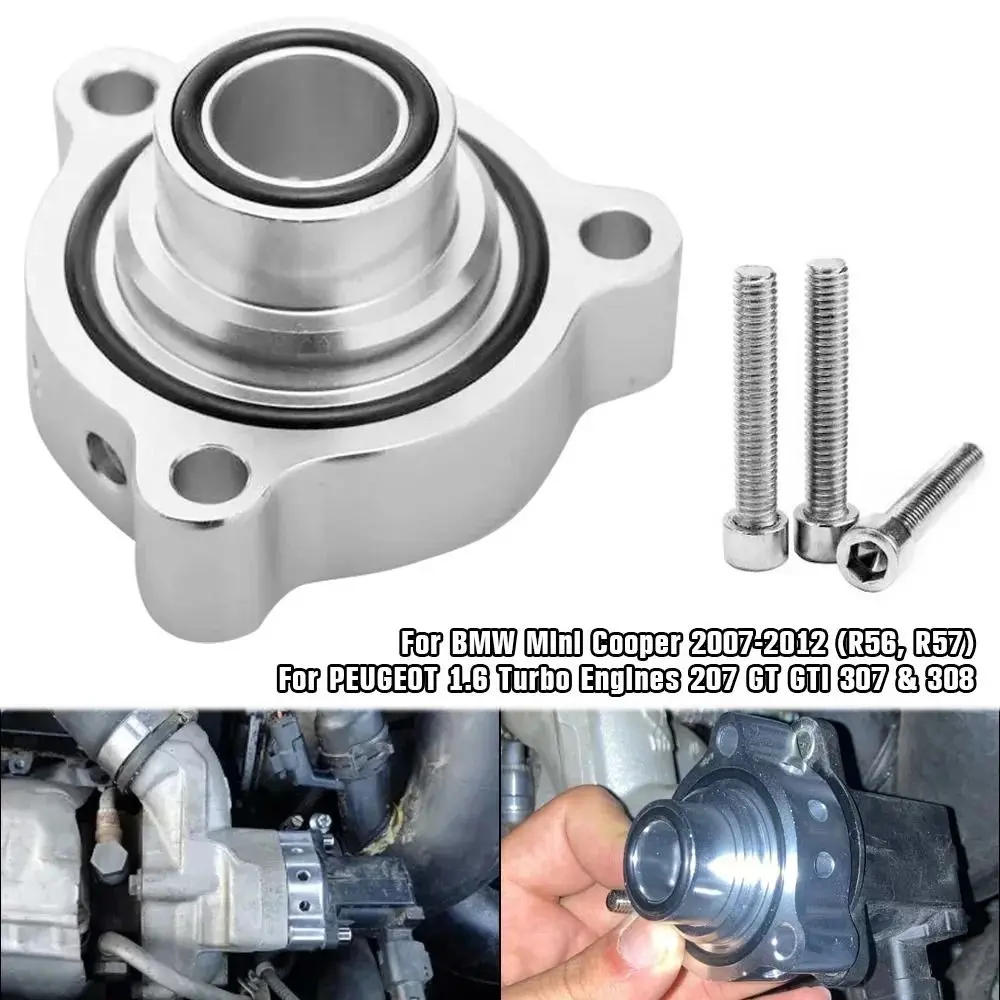 High Temperature Resistant Adapter Spacer High Pressure Resistant Durable Dump Valve Kit Stable Safe Turbo Engines Car Accessory