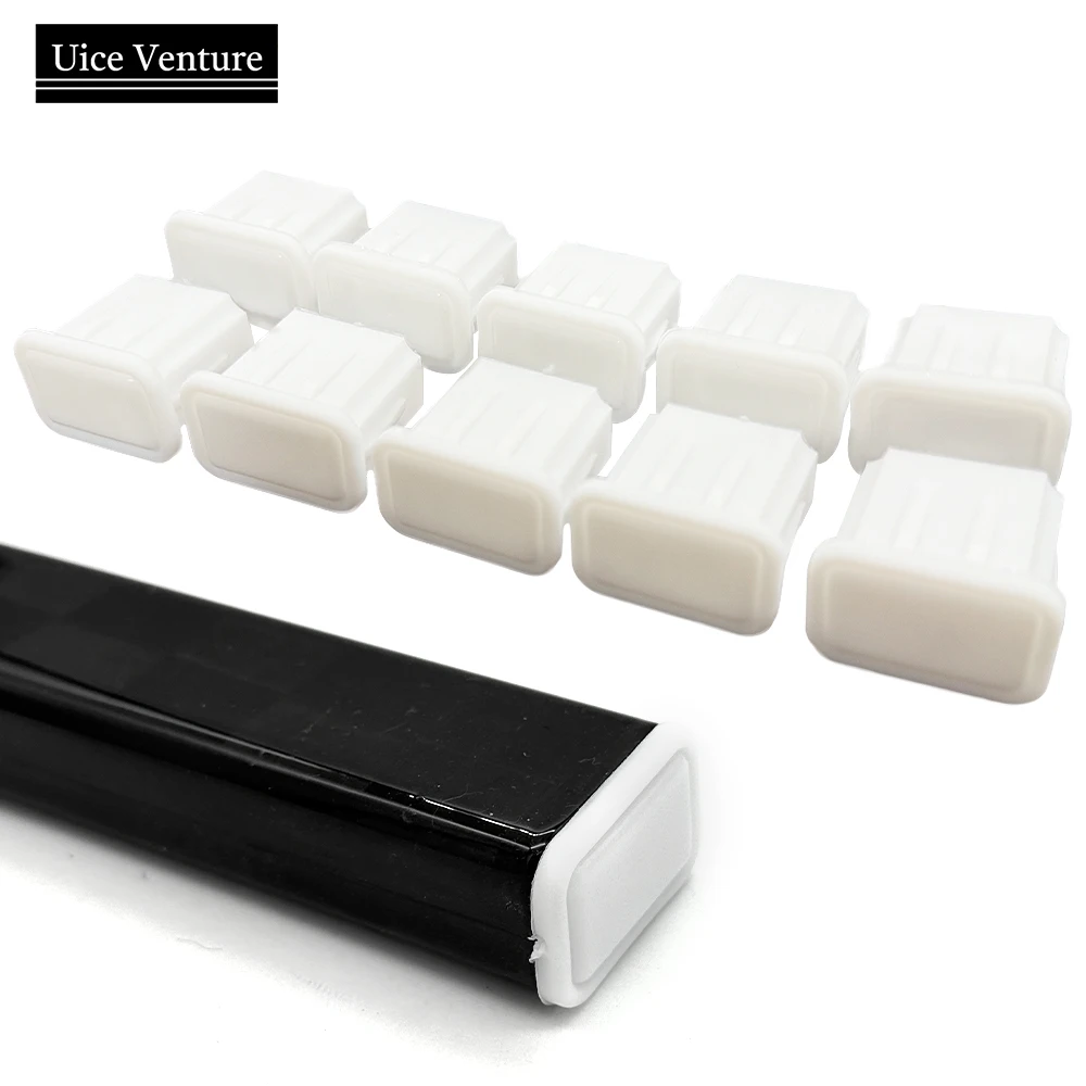 3 Colors Ice Hockey Stick End Cap 10pcs Set Rubber End Plug Hockey Accessories Adult Ice Hockey Stick Accessory