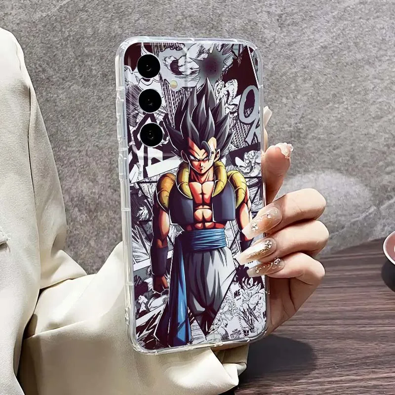 حافظة لهاتف سامسونج جالاكسي S25 S24 S23 S22 S21 S20 Edge Plus Ultra FE 5G شفافة ناعمة