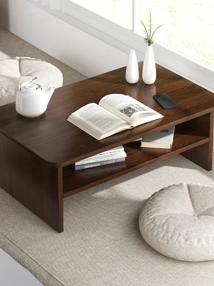 Nordic Wooden Coffee Table Small Minimalist Mini Table Dressing Entryway Living Room Furniture Mesa Auxiliar Home