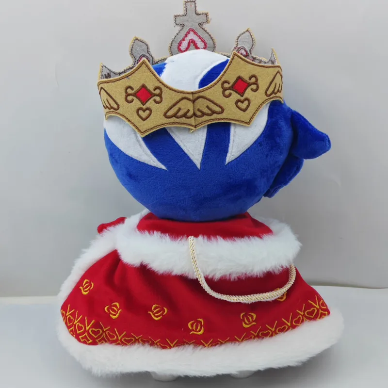 New Cookie Run Kingdom Gingerbread Man Plush Toy Doll 25CM Cartoon Cute Soft Milk Biscuit King Plush Toys Periphery For Kid Gift