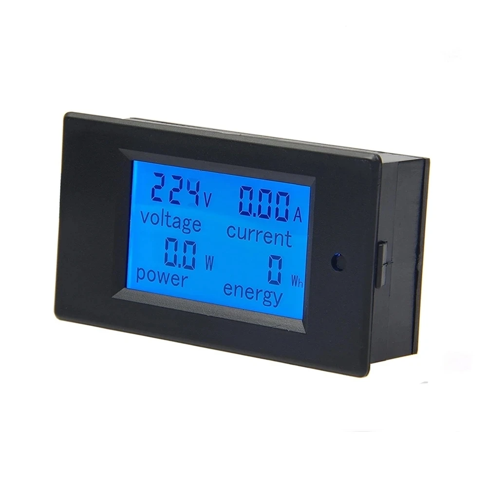 PZEM-021 AC Single Phase Digital LCD Ammeter Voltmeter 80-260V 20A 4IN1 Electric Volt Amp Meter Power Kwh For Homekit