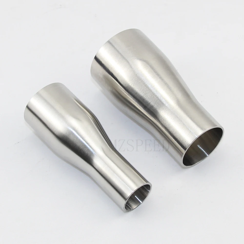 19mm 25mm 32mm 38mm 45mm 51mm OD Butt Welding Reducer SUS 304 Stainless Steel Sanitary Pipe Fitting Homebrew Beer