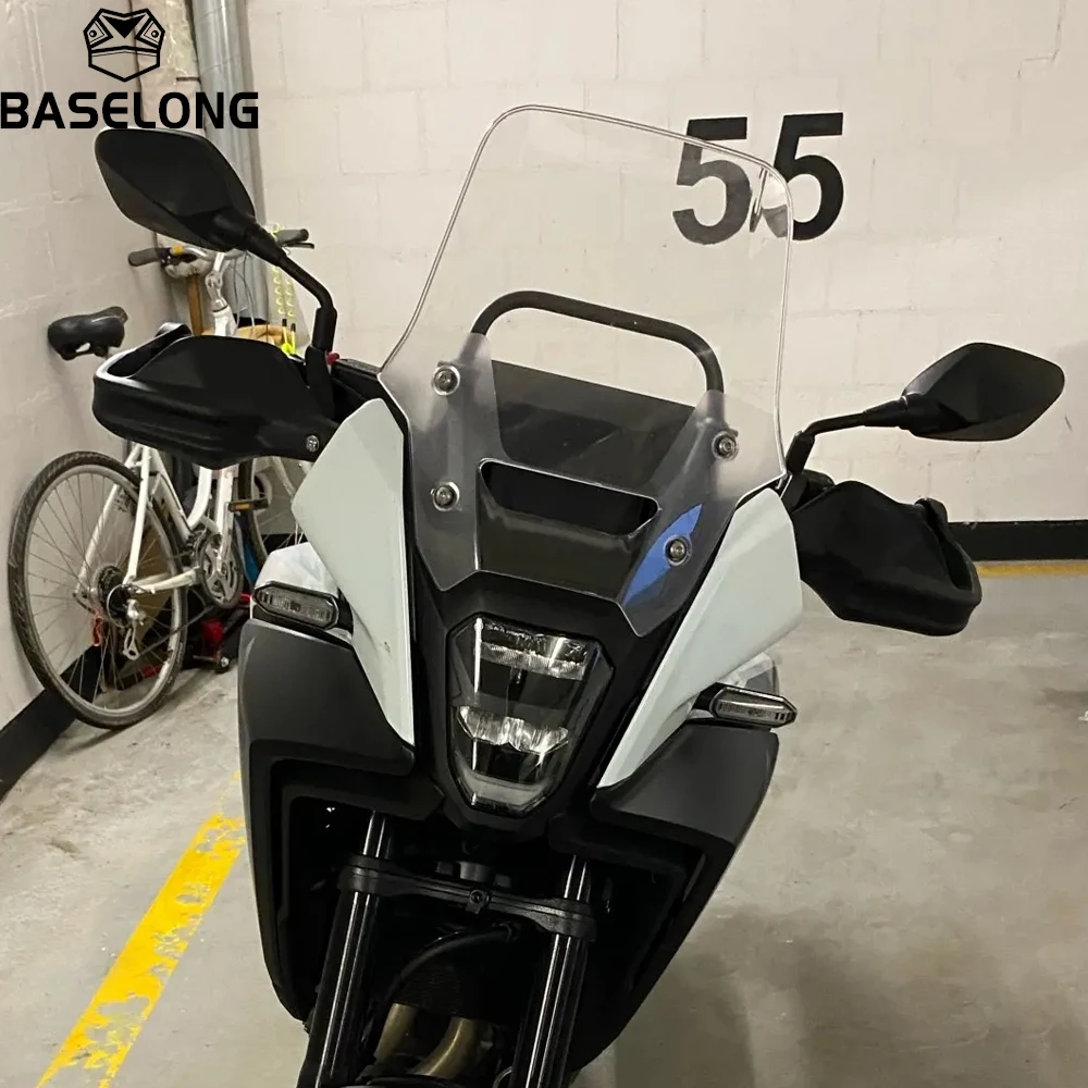ل Loncin VOGE SR4 MAX SR4MAX SR1 2022-2025 2026 حراس اليد دراجة نارية اكسسوارات Handguard مقبض حماية حاجز الرياح