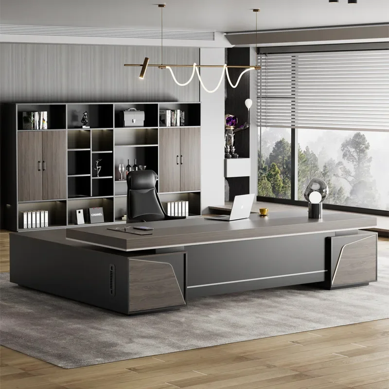 

Office Table Desk Multifunction Home Furniture Computer Offices Accessories Desks Corner Study Modern Executive Ufficio Desktop