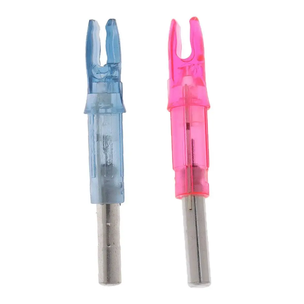 Arrow Nocks Luminous Lighted Nock Tail Hunting Shooting Professional Big Accessories for