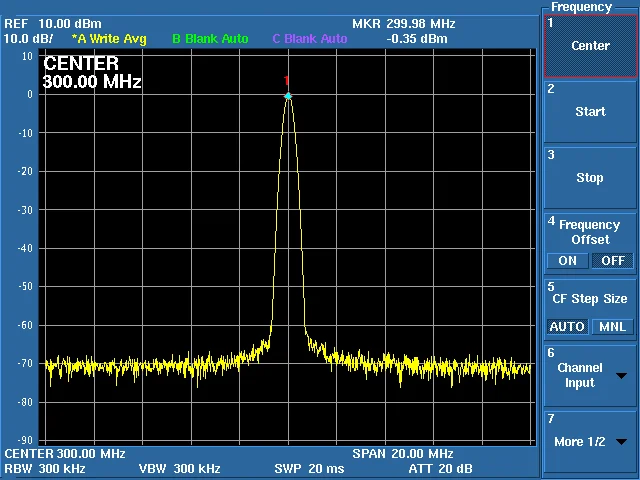 ADF4355 Module Touch Color Screen Sweep Frequency RF Signal Source VCO Microwave Frequency Synthesizer PLL