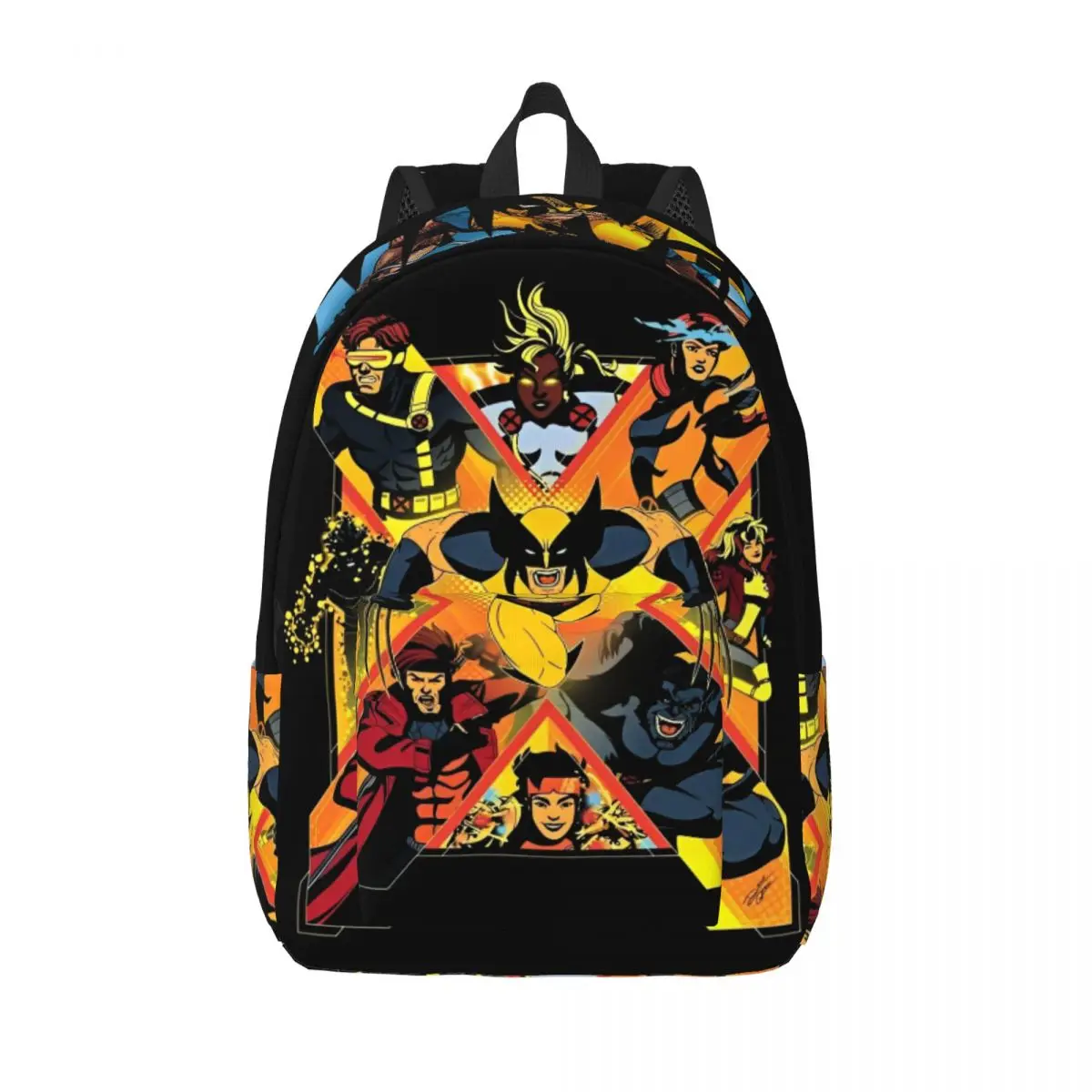 

Рюкзак X-Men Росомаха для мужчин и женщин, модный школьный рюкзак для пешего туризма, путешествий, рюкзак Xmen Group, сумка для ноутбука, спортивная