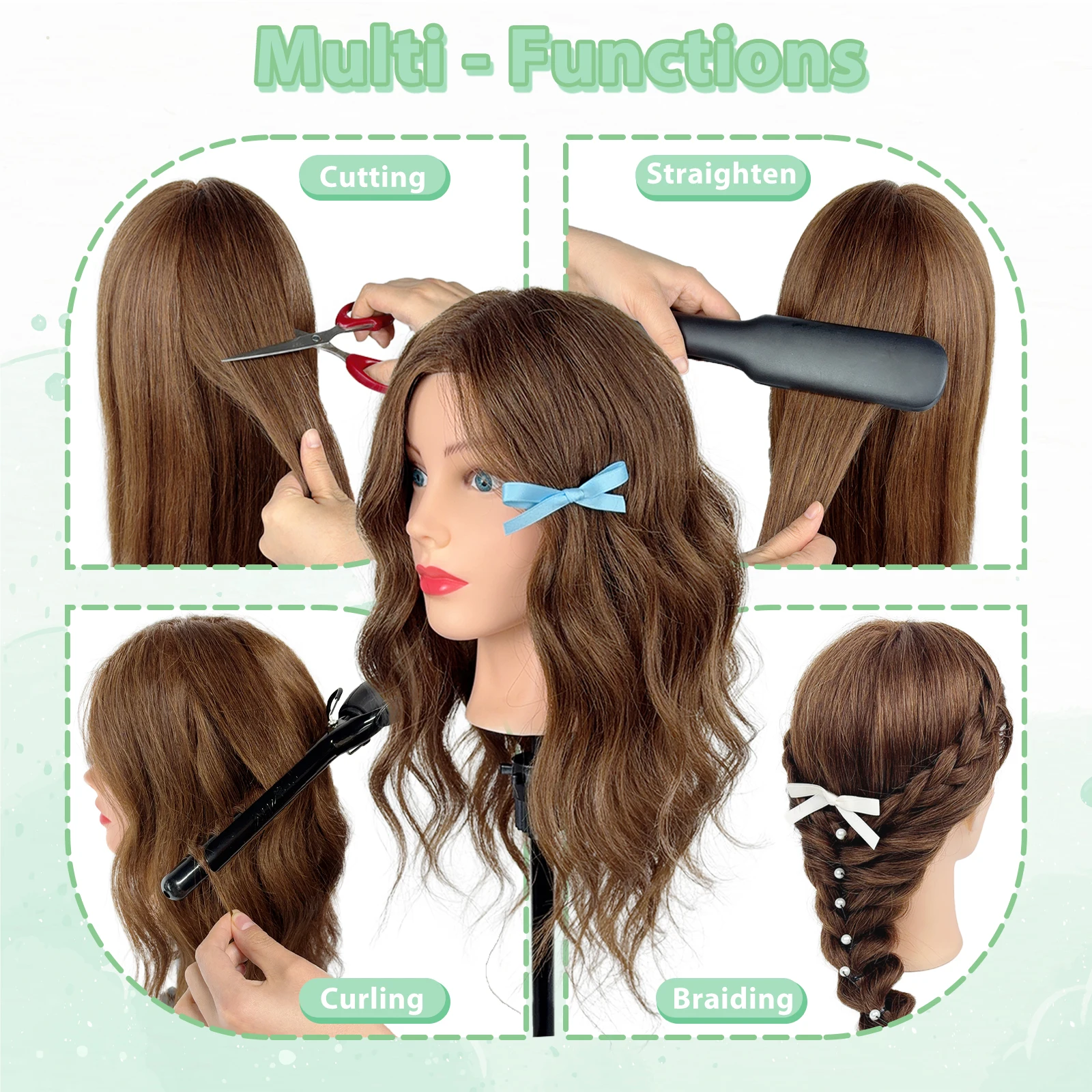 Thumbnail 2 - #43 Best Mannequin Hair Styling Heads to Buy In 2026