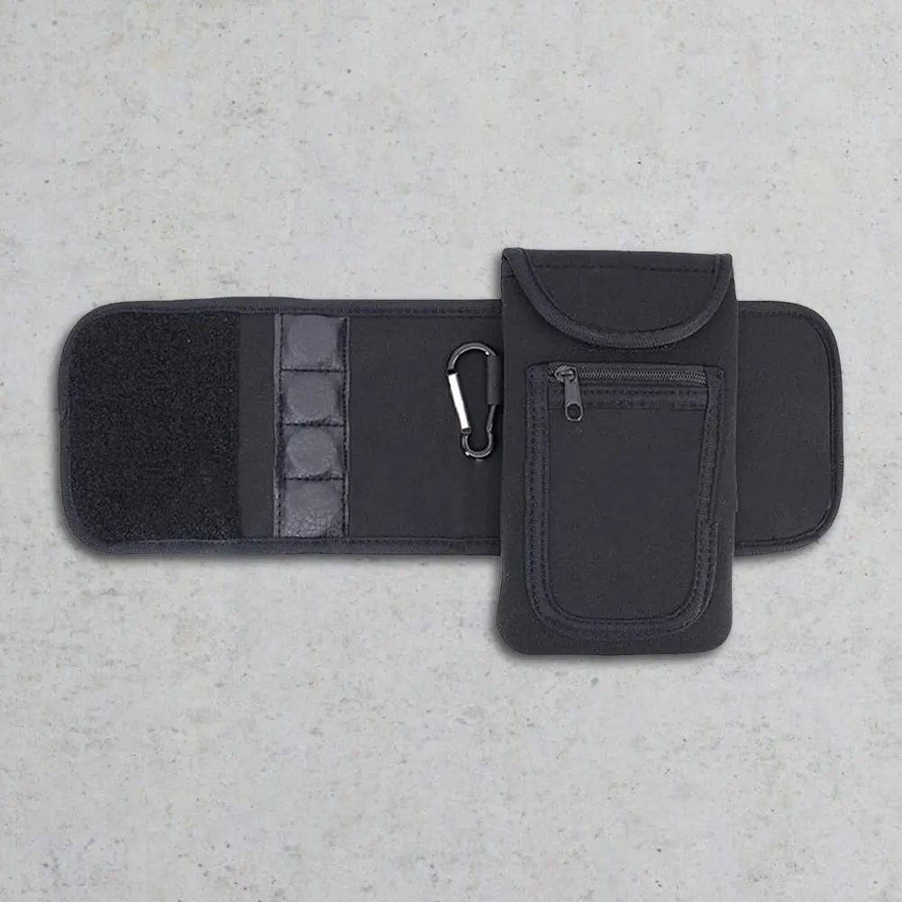 Magnetic Water Bottle Sleeve Pouch Gym Bag Magnetic Holder Magnetic Water Bottle Bag for Cell Phones Key Cards Headphones