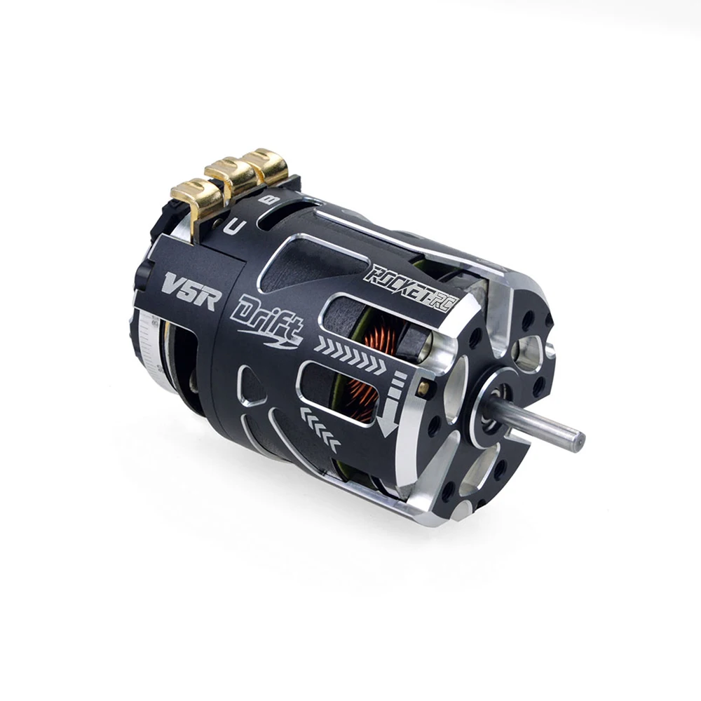 RC Car Surpasshobby Rocket 540 V5R Sensored Brushless Drift Racing Motor , for Car Competition Modified Truck 1/10 1/12 1/14 RC