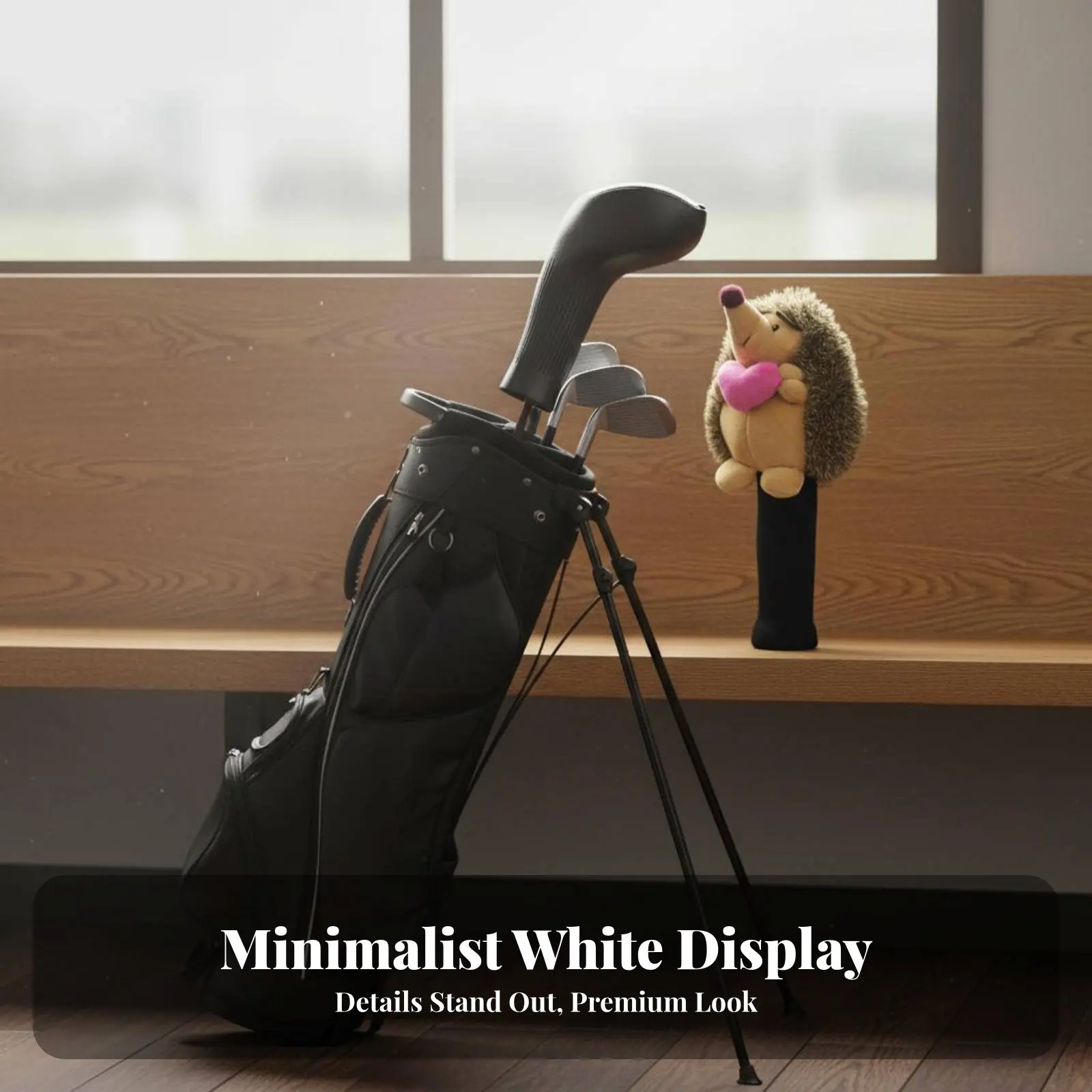 

Защитный чехол для клюшек в виде ежика, мягкий, для защиты от царапин, оригинальный подарок для гольфистов