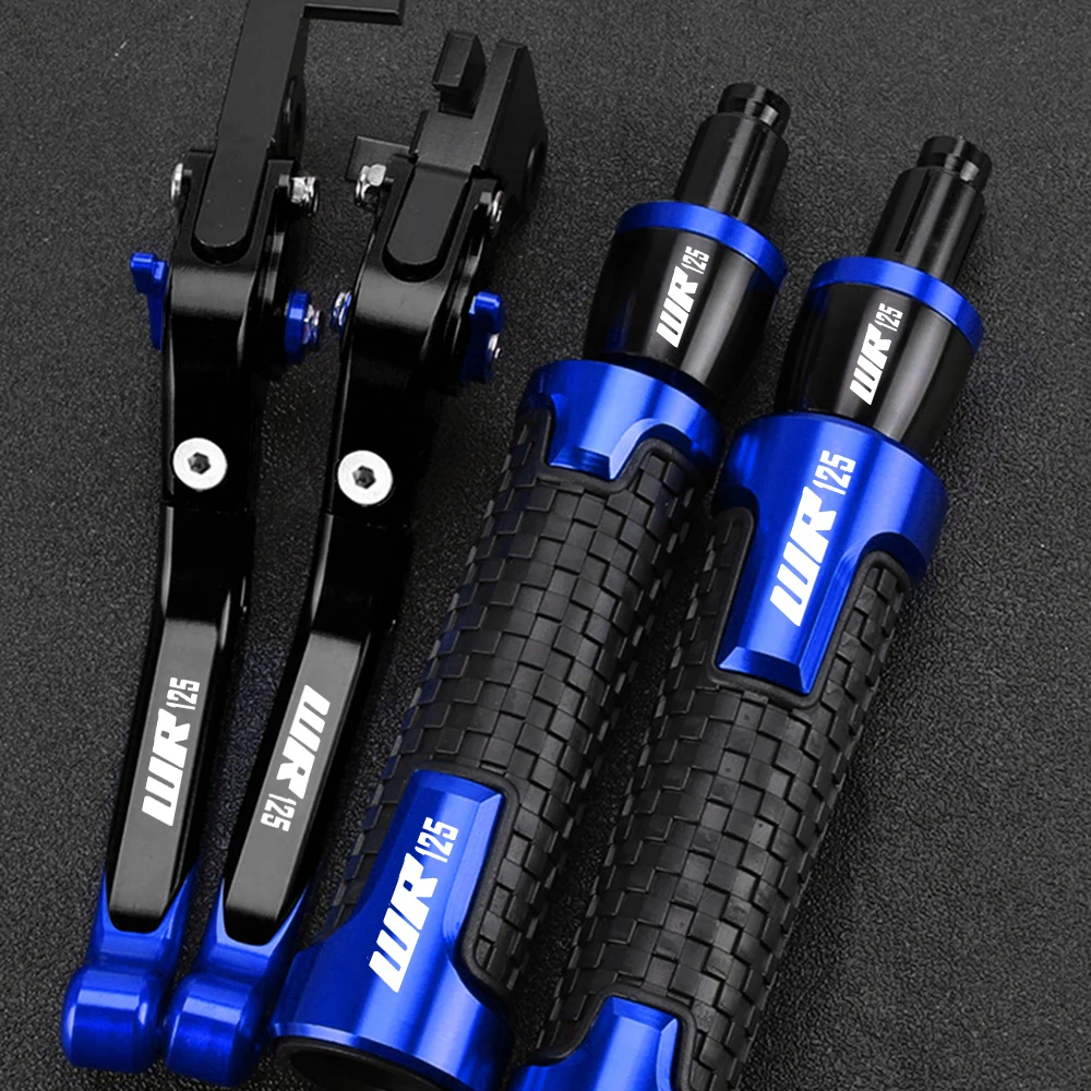 For Yamaha WR 125 WR125 X/R WR125X WR125R 2012~2016 2017 2018 2019 2020 Motocrcycle Brake Lever Clutch Levers Handles Grips ends