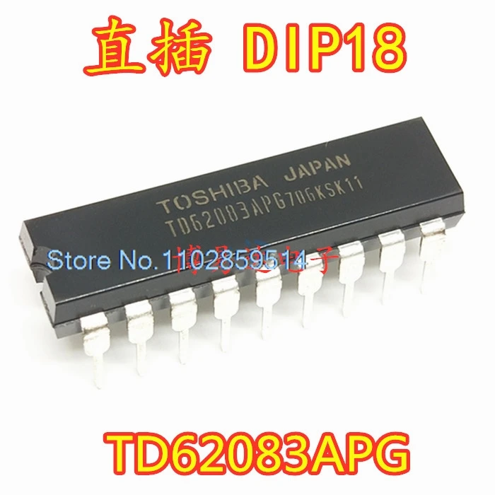 10PCS/LOT TD62083APG TD62083AP DIP18