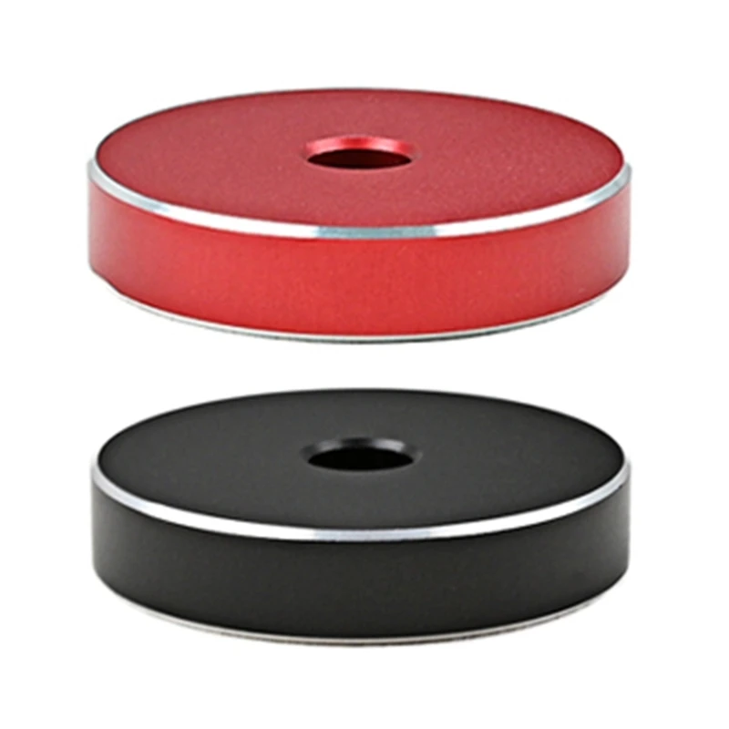 

45 Turntable Adapter Aluminum Red Black Color 7 inch Record Turntable