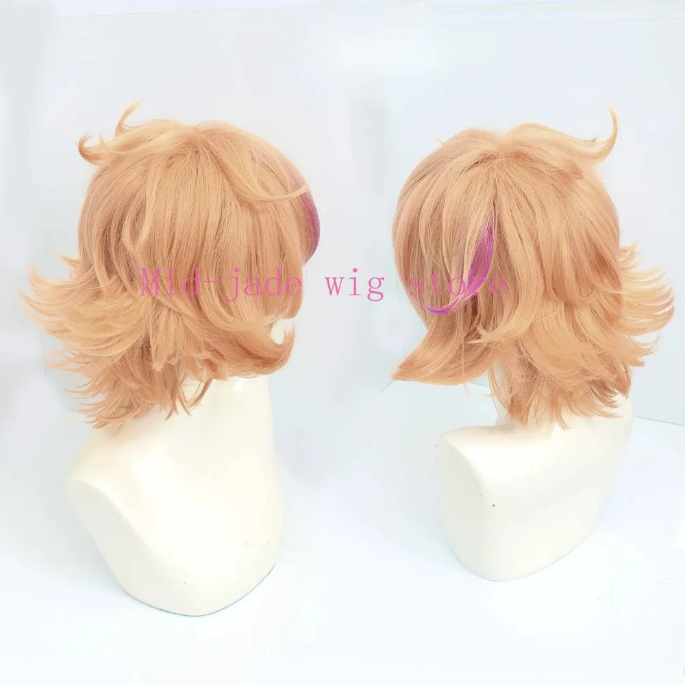 Goto Toushirou Cosplay Wig Styled Hair for Valentine Samurai Festival Anime Expo and Photo Shoot