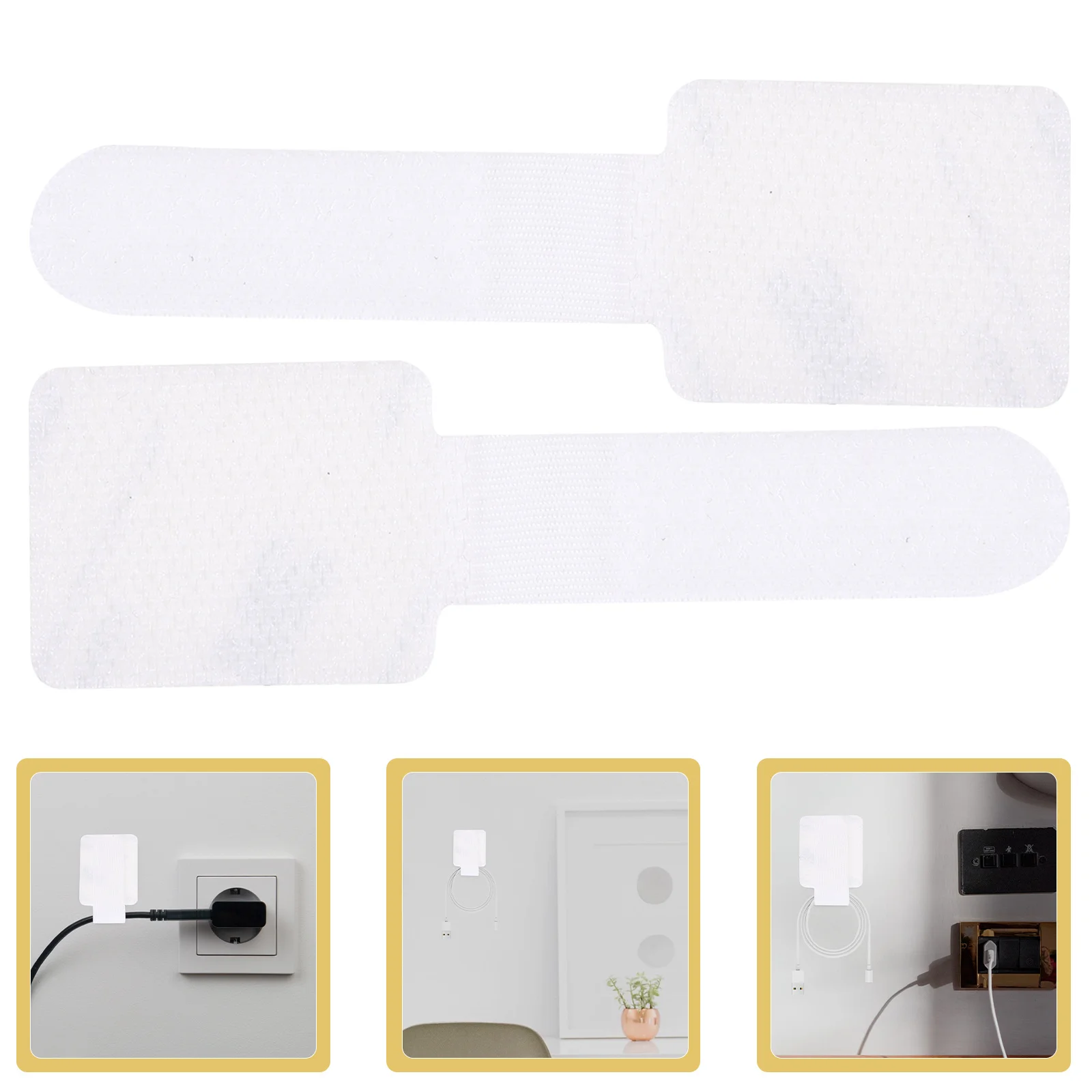 

50pcs Cable Organizers Cord Fastening Ties Adjustable Travel Cord Organizer For Earphones Usb Laptop Charging Cords Hook Loop