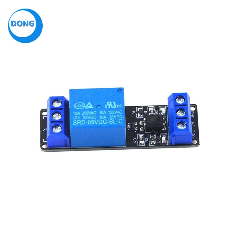 1 Channel 5V 12V 10A Relay Module with Optocoupler Low level trigger PLC control drive board