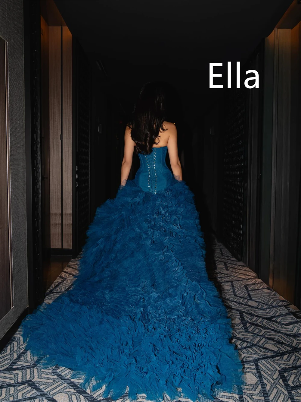 Vestidos de Noche de tul personalizados de alta calidad, vestido de fiesta sin mangas con cuello Halter y temperamento, vestidos para ocasiones especiales de lujo