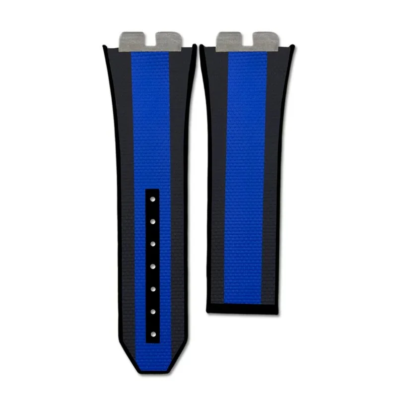 SUITIBLE FOR HUBLOT BIG BANG SERIES 411, RUBBER QUICK-CHANGE WATCH STRAP