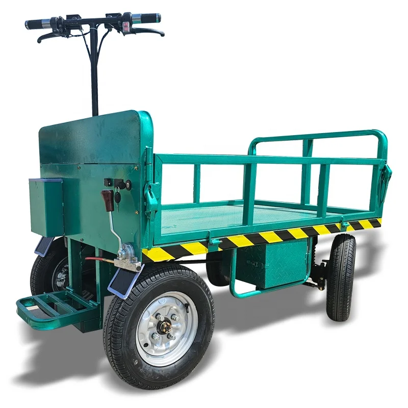 

【Best-selling】New Product Electric Transport Trolley 1000KG Electric Trolley For Loading Cargo Electric Platform Trolley For Far