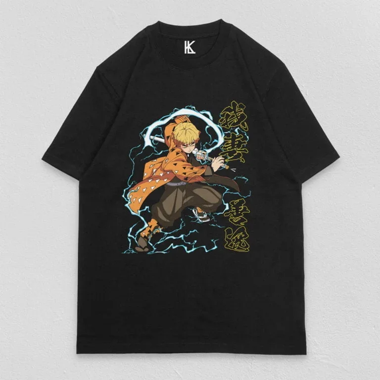 

Remera de Zenitsu V2Vintage Special Unisex T-shirt Anime Shirt,Soft Tee All Size
