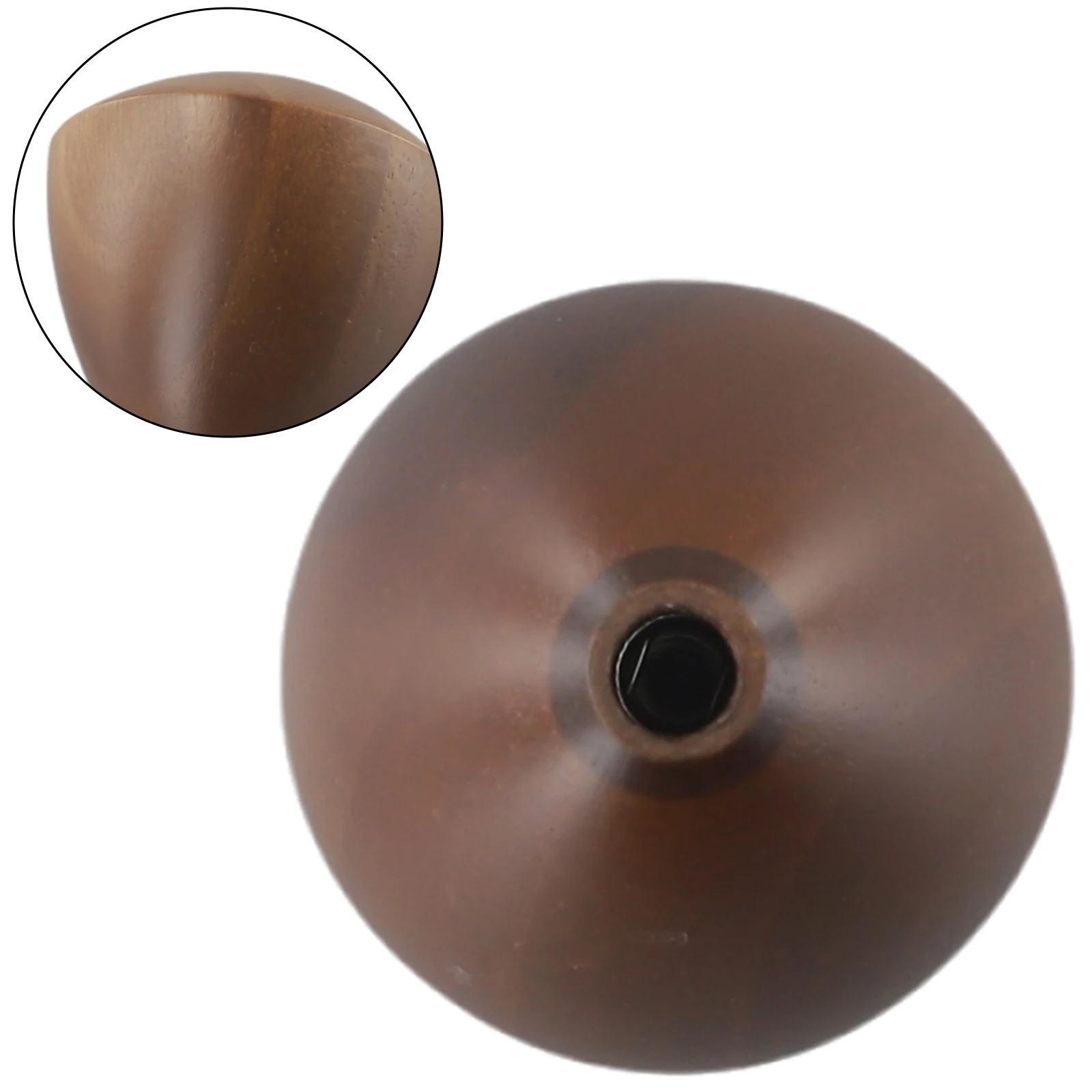 Upgrade Your Coffee Grinder with Walnut Wood Handle Head Replacement Smooth and Comfortable to Use 6mm Aperture