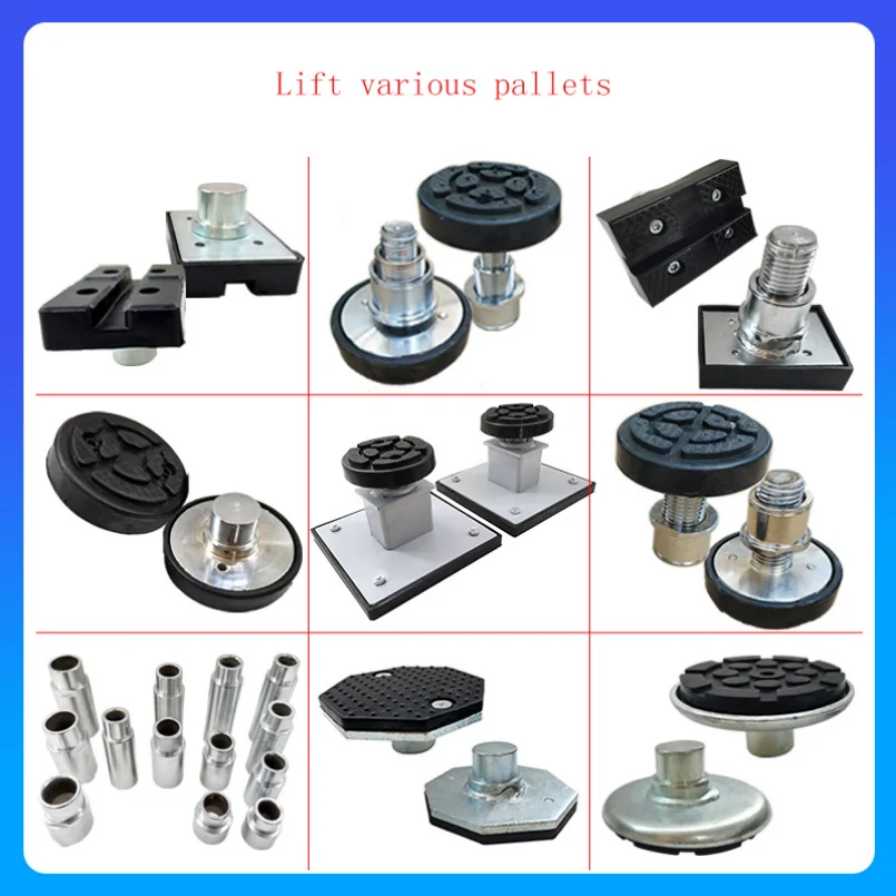 Car Lift Rubber Pad Lift Tray Heightening Feet Plus High Leg Pads Solid Lift Accessories Hhigh Quality