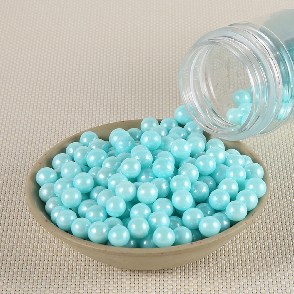 85 g 0,2/0,4/0,6/0,8 cm weiße Farbe, Perlenkugel, Kuchendekoration, DIY, Donut, Dessert, Backen, Streusel, dekorativ, nur zur Dekoration – Detail 23
